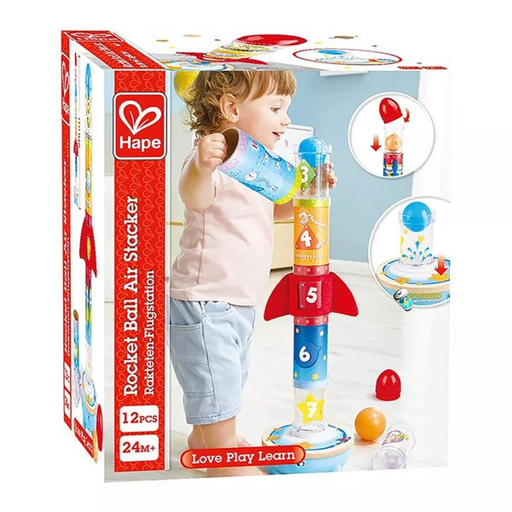 Hape - Razzo magico balzo, Multicolore