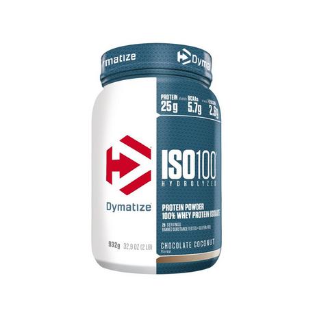 DYMATIZE Iso 100 Chocolate Coconut 2lb Power Pulver 