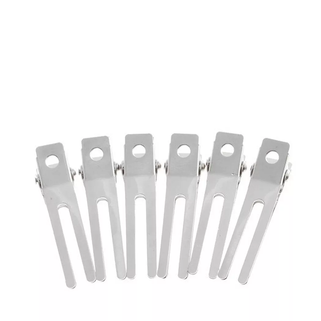 Trisa Haarschmuck - Pince De Coiffeur, Petit, Coiffeurclip, Small, Argent