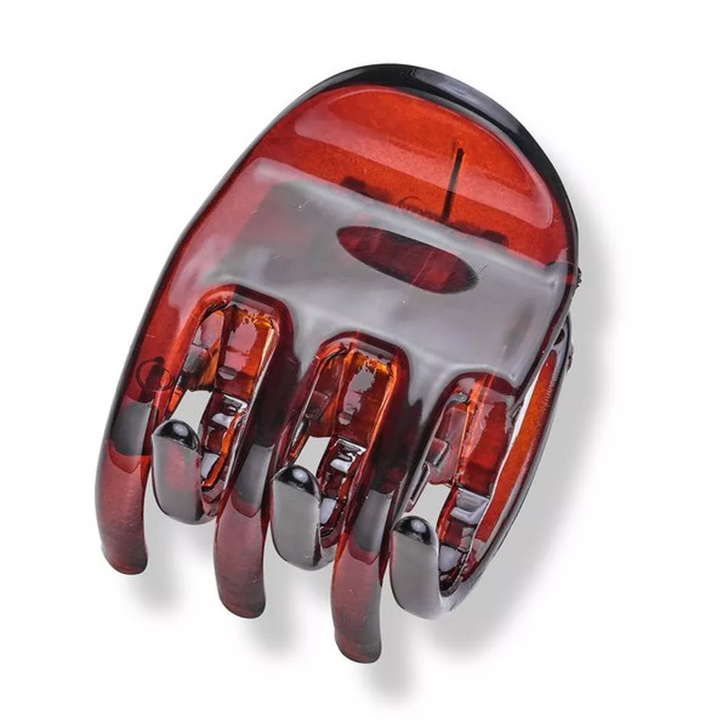 Trisa Haarschmuck - Klemme, Klemme Kunststoff, 1 Stück, Braun