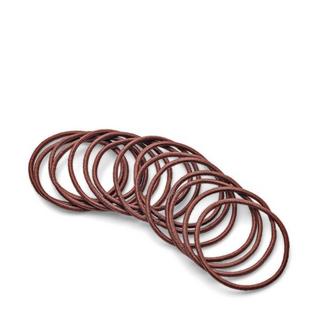 Trisa Haarschmuck Haargummi, Ohne Metallverschluss, Dünn, 15 Stk. Élastique À Cheveux 