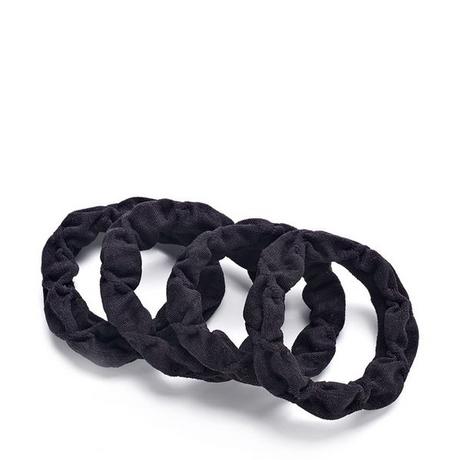 Trisa Haarschmuck Haargummi, Supersoft, Gewölbt, Formstabil, 4 Stk. Élastique À Cheveux 