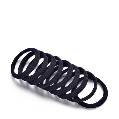 Trisa Haarschmuck Haargummi, Supersoft, Gerade, Formstabil, 9 Stk. Elastico 