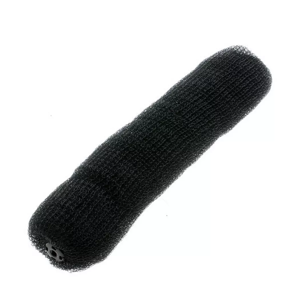 Trisa Haarschmuck - Knotenrolle Mit Druckknopf, 1 Stück, Black