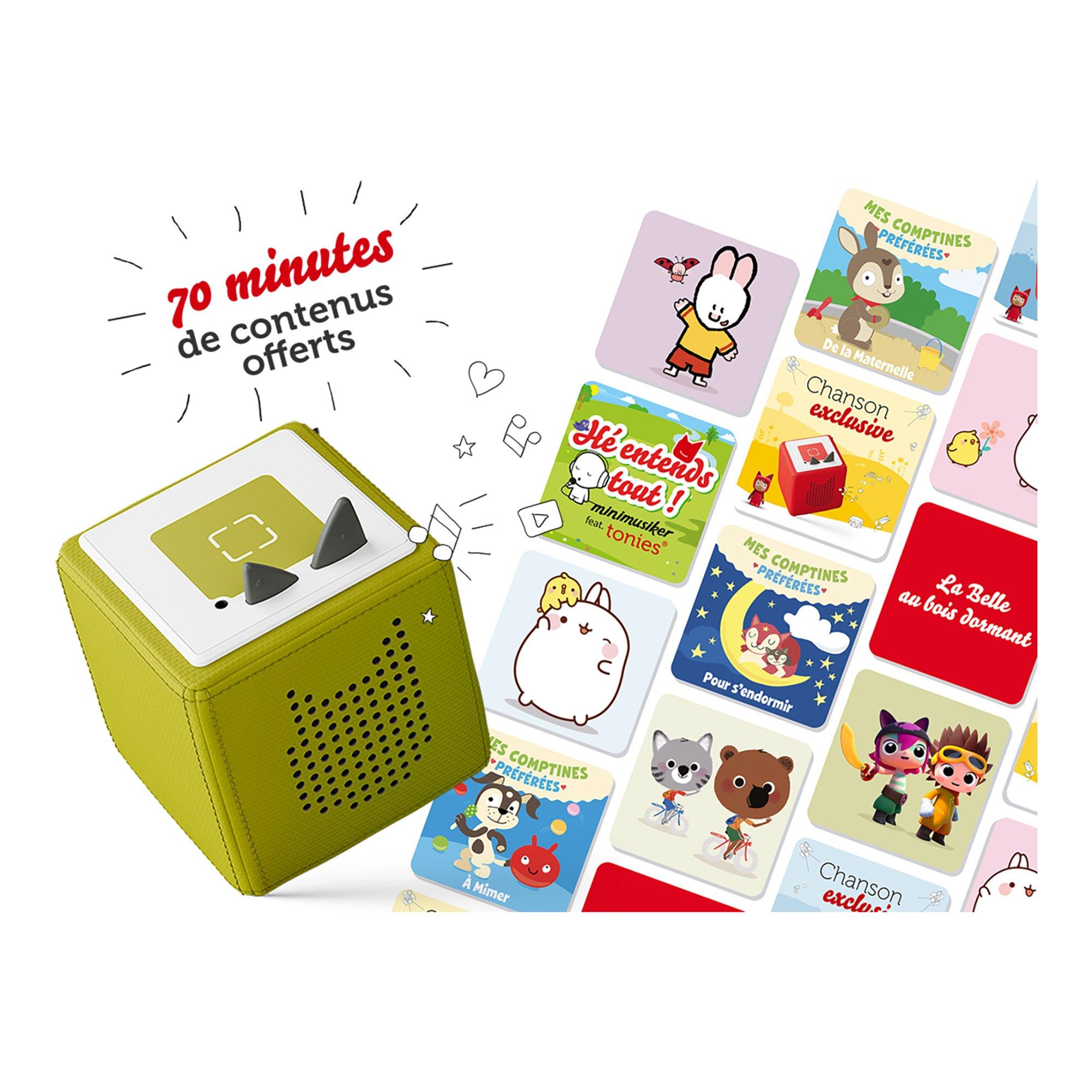 Tonies  Mon Premier Coffret Toniebox - Rouge, Francese 