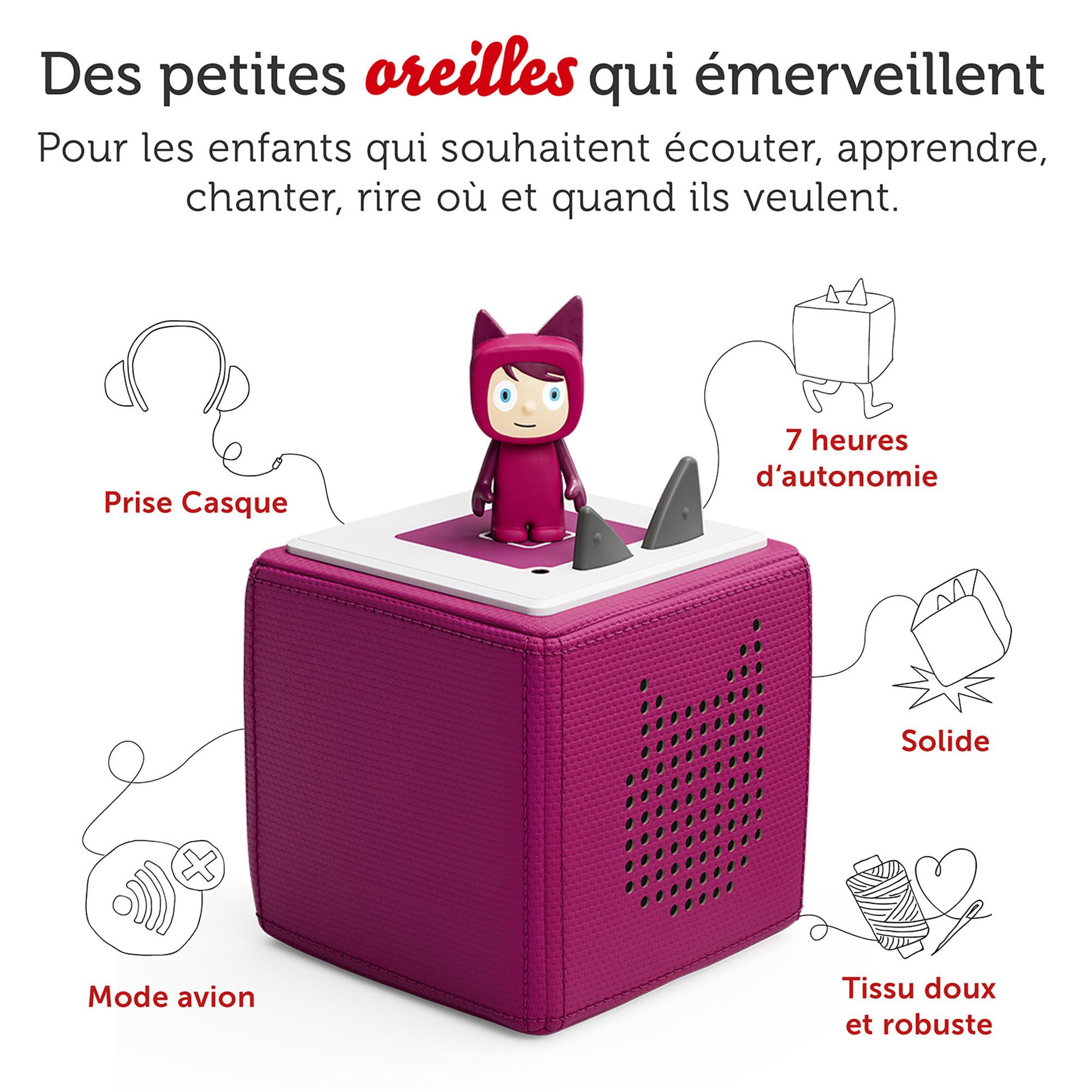 Tonies  Mon Premier Coffret Toniebox - Rouge, Francese 