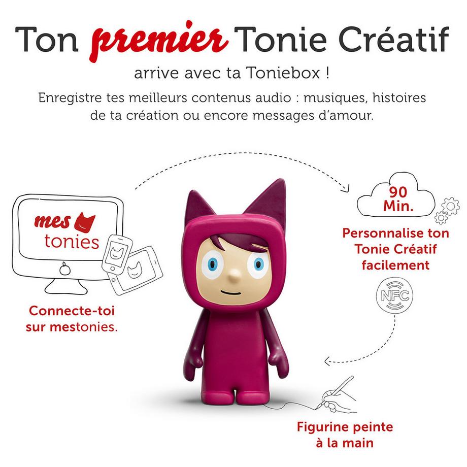 Tonies  Mon Premier Coffret Toniebox - Rouge, Französisch 