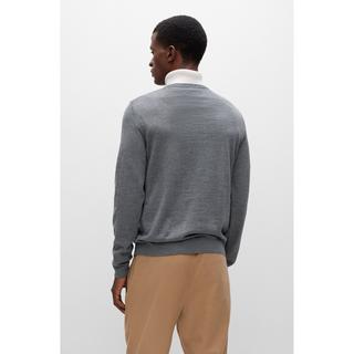 BOSS BLACK LENO-P Slim Fit Rundhals Pullover  