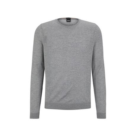 BOSS BLACK LENO-P Slim Fit Rundhals Pullover  