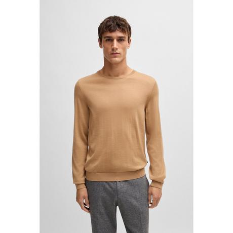 BOSS BLACK LENO-P Slim Fit Rundhals Pullover  