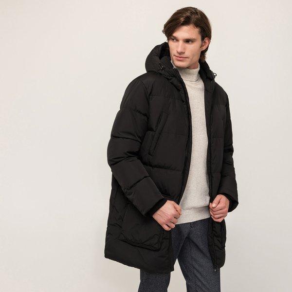 Image of Daunenjacke Mit Kapuze Herren Black XXL