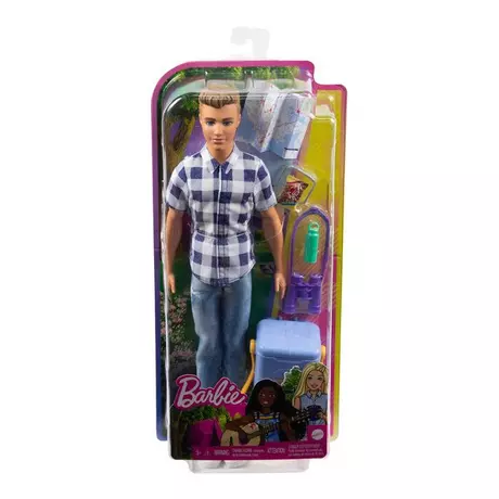 Barbie  Bambola Ken da campeggio Multicolore