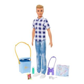 Barbie  Poupée Ken de camping 