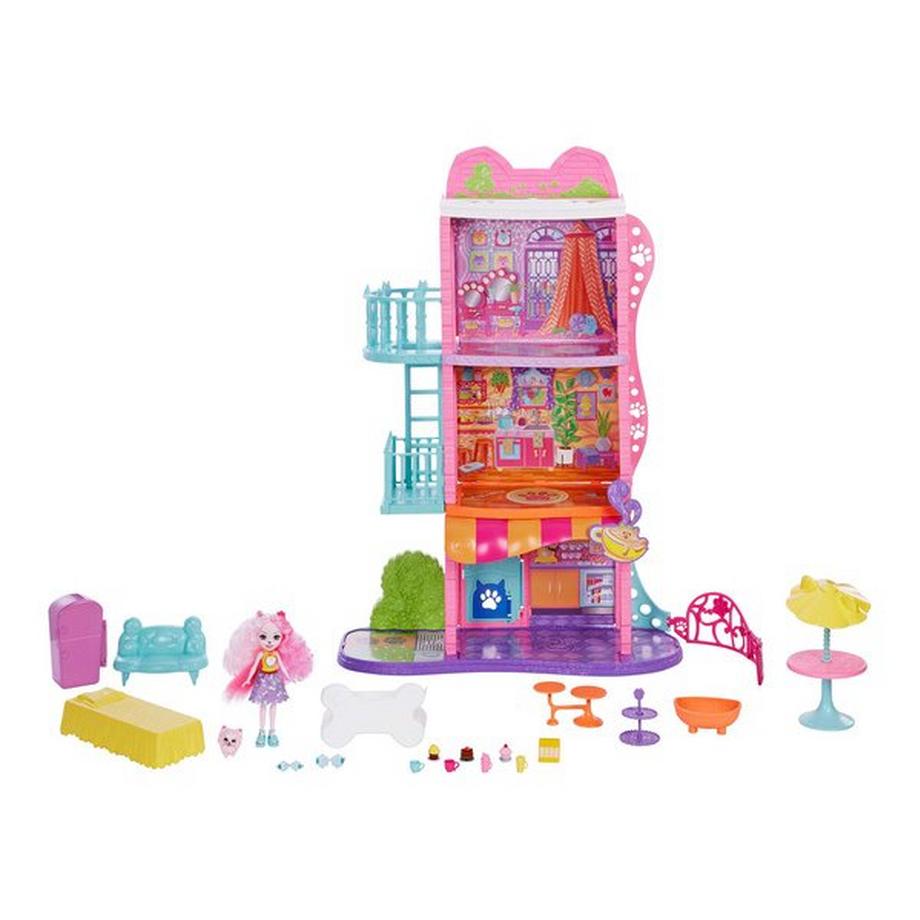 Enchantimals  Set de jeu Maison de ville & Café 