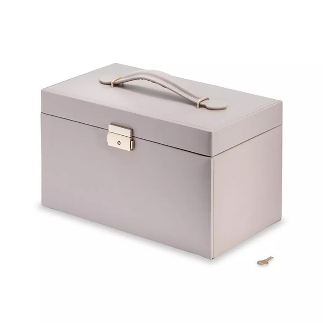 L' Atelier Gold 18 Karat by Manor - Schmuckbox, 295X170X170MM, Taupe