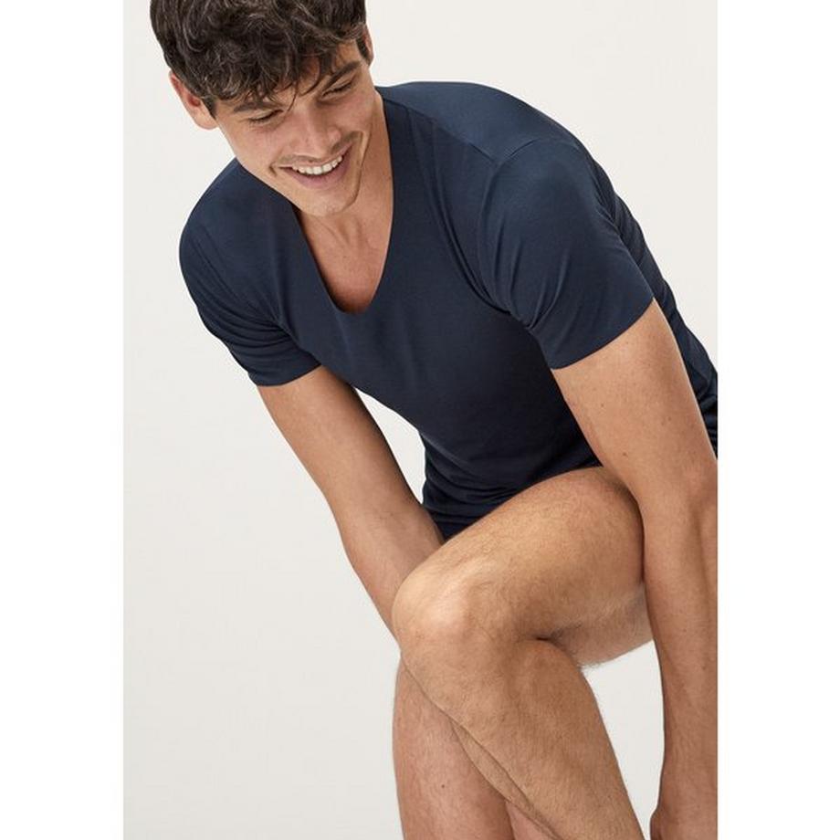 CALIDA T-Shirt V-Ausschnitt Kurzarm  