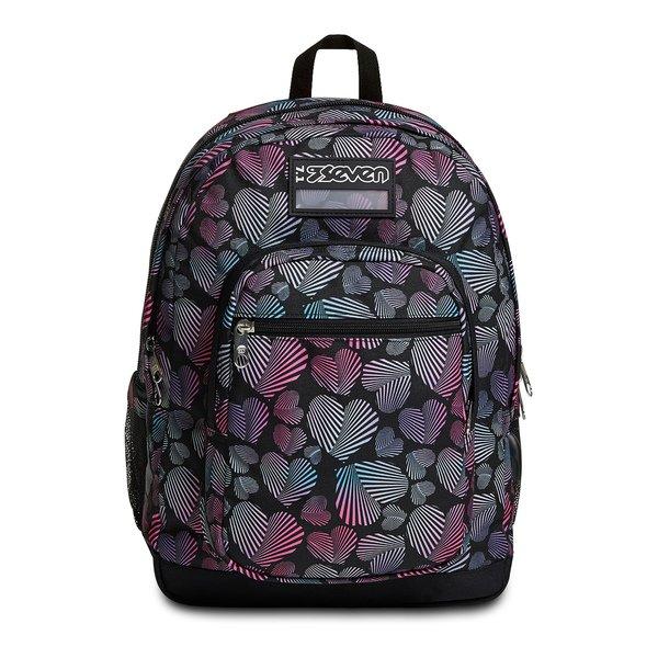 Seven Rucksack Für Mädchen, 16 Liter, Extensibel – Stylischer Schulrucksack