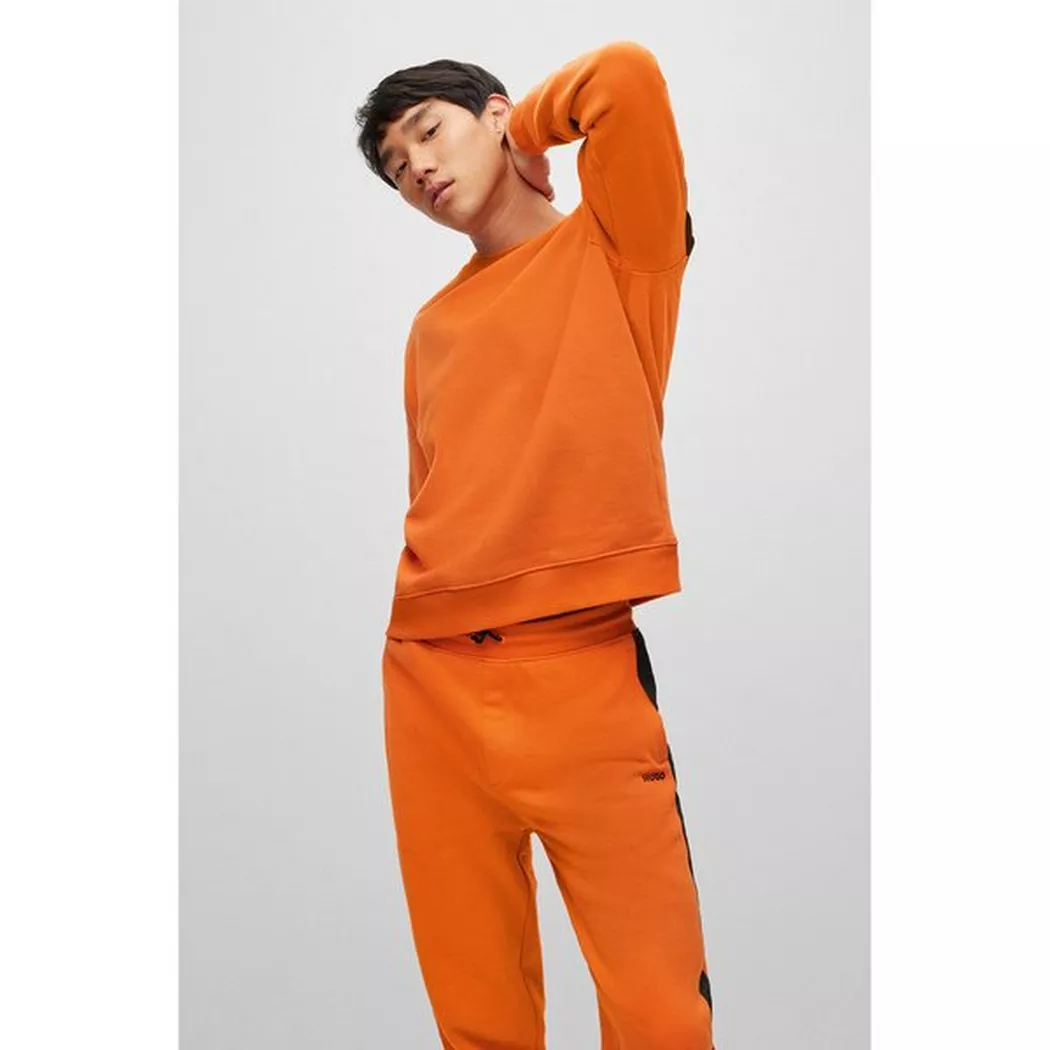 Hugo - Sweatshirt, für Herren, Dunkelorange, Größe L
