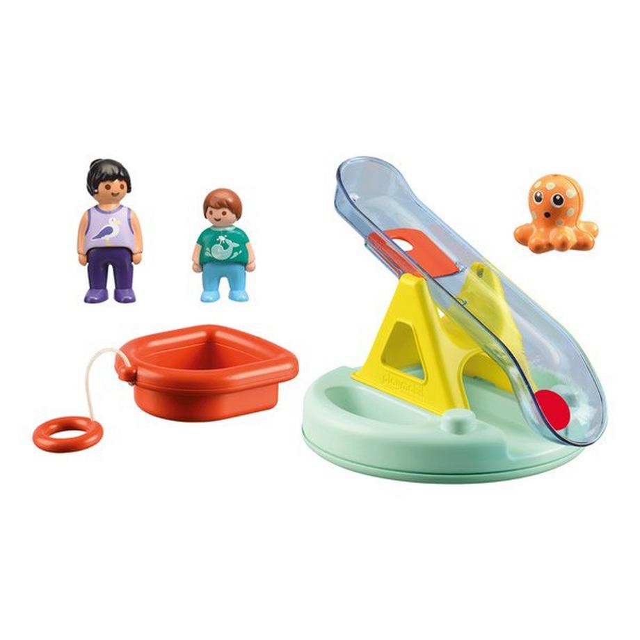 Playmobil  70635 Badeinsel mit Wasserrutsche 