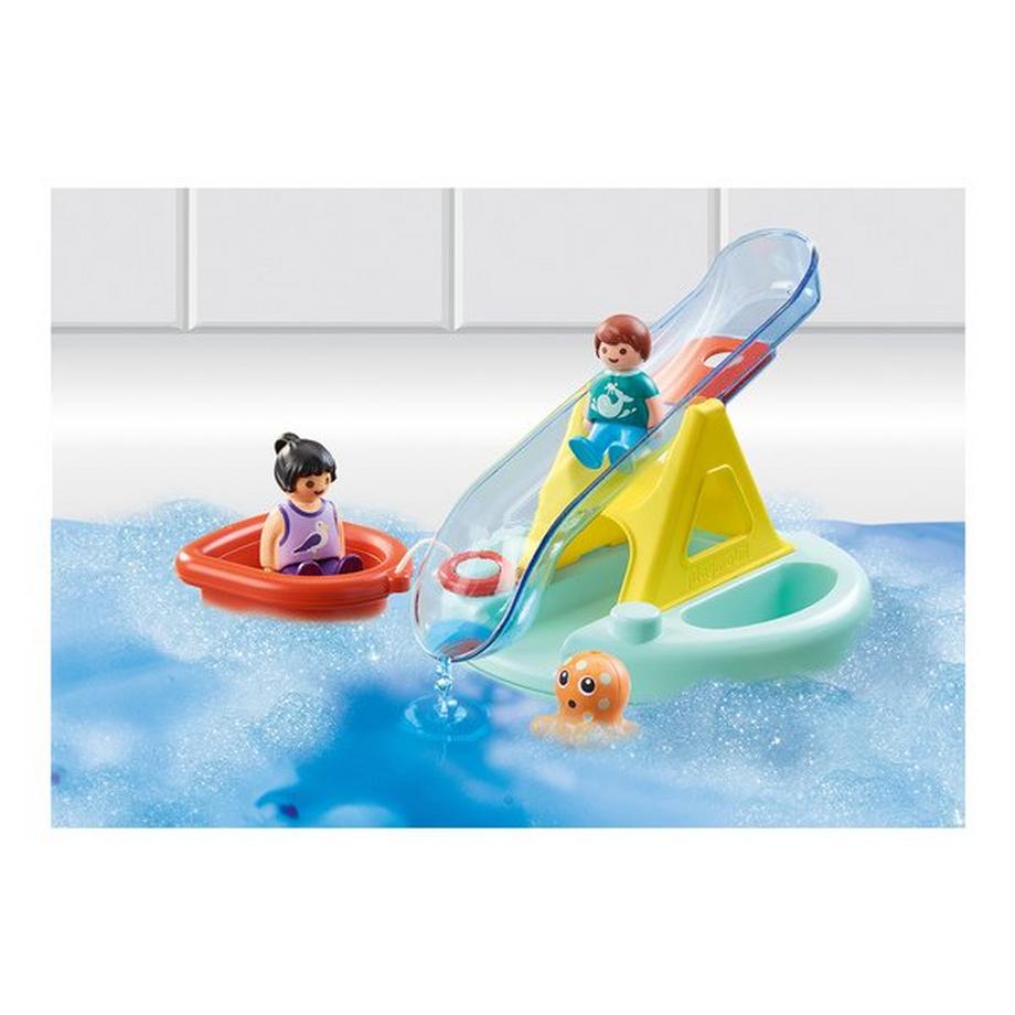 Playmobil  70635 Badeinsel mit Wasserrutsche 
