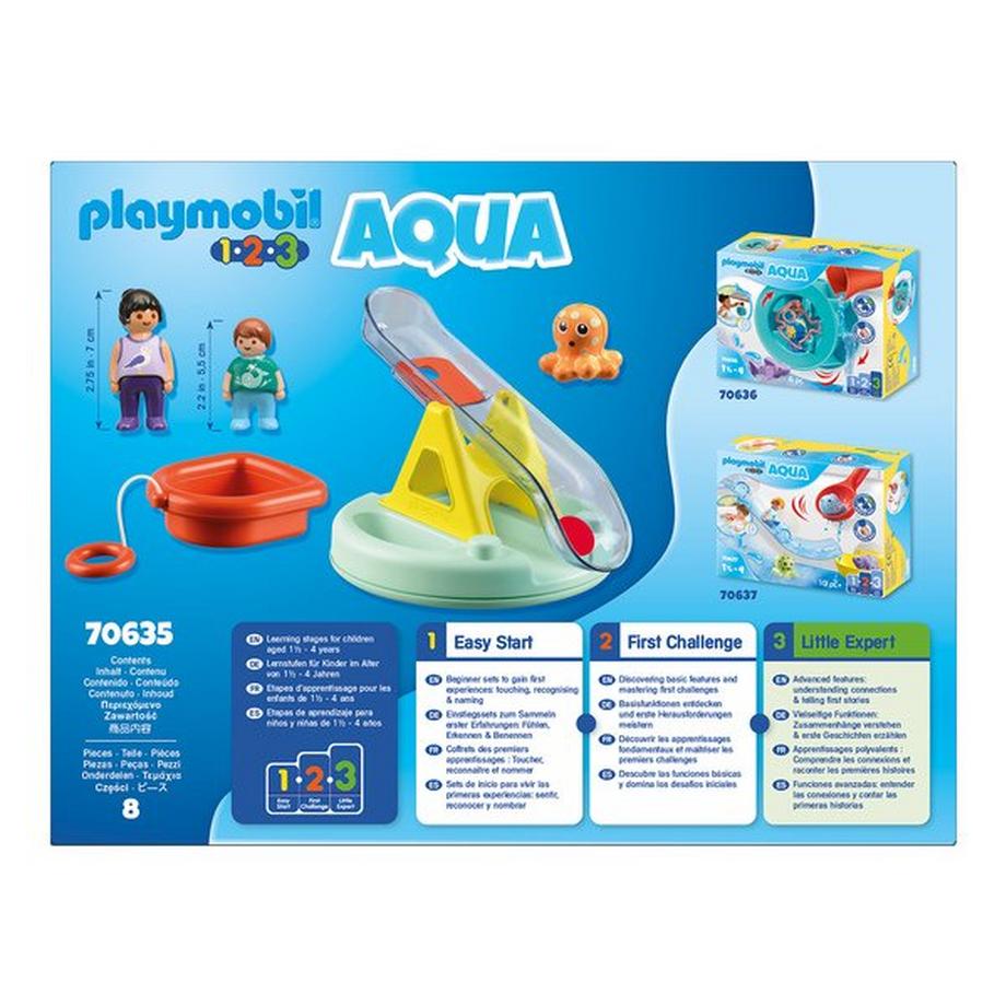 Playmobil  70635 Badeinsel mit Wasserrutsche 