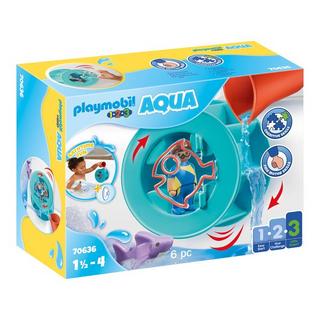 Playmobil  70636 Roue à tourbillons d'eau avec bébé requin 