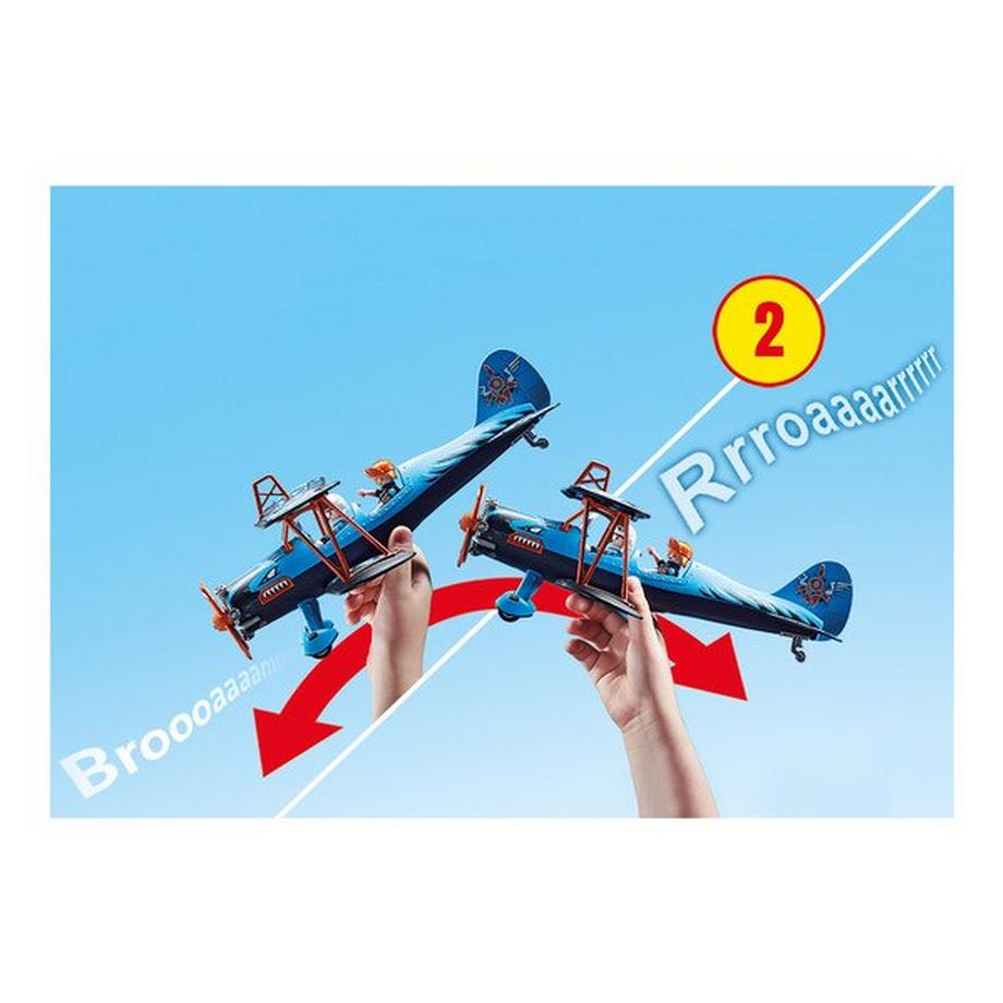 Playmobil  70831 Air Stuntshow Doppeldecker "Phönix" 