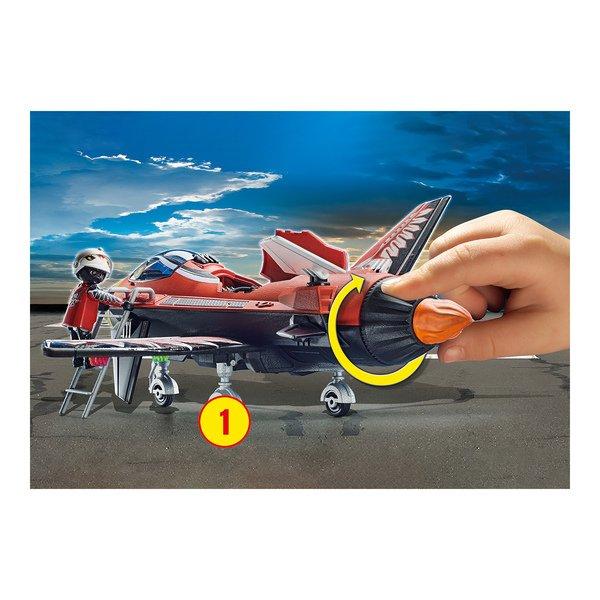 Playmobil  70832 Air Stuntshow Jet à réaction "Eagle" 