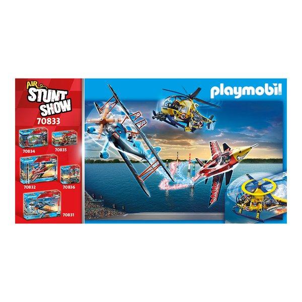 Playmobil  70833 Air Stuntshow Elicottero della troupe cinematografica 