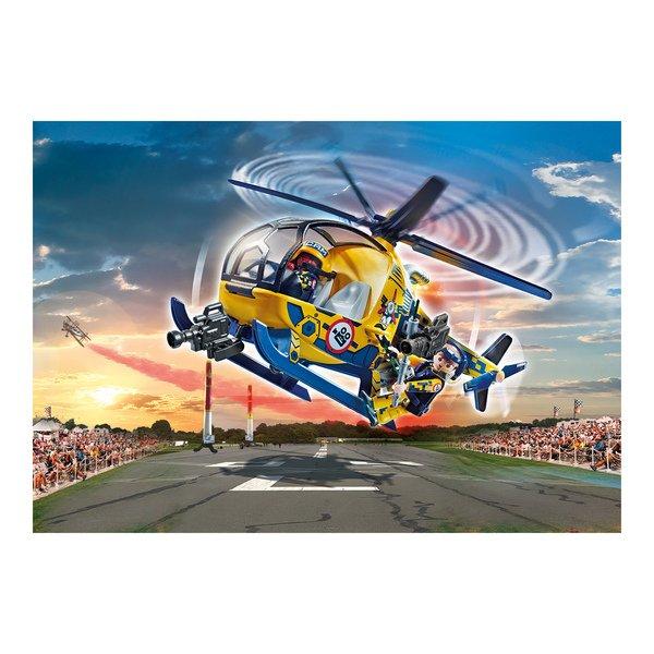 Playmobil  70833 Air Stuntshow Elicottero della troupe cinematografica 