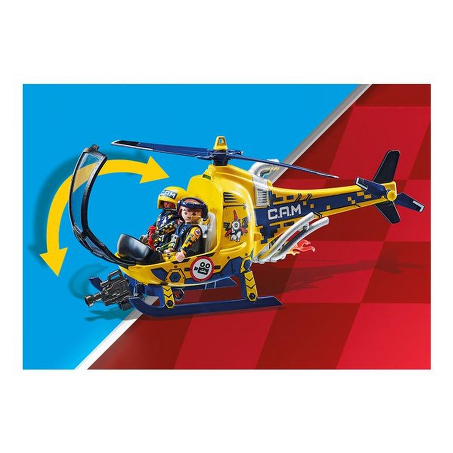 Playmobil  70833 Air Stuntshow Filmcrew-Helikopter 
