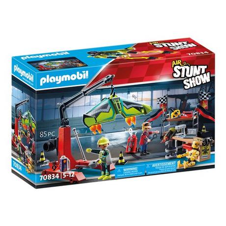 Playmobil  70834 Air Stuntshow Station de service 