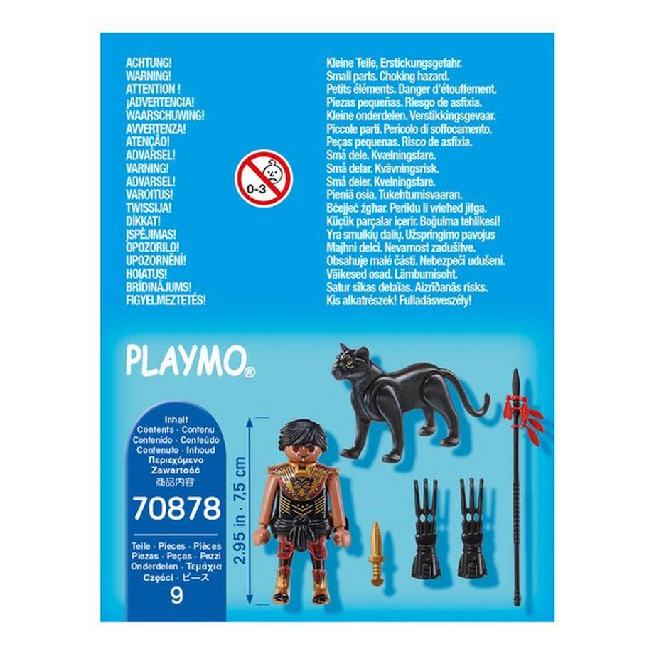 Playmobil  70878 Guerrier avec panthère 