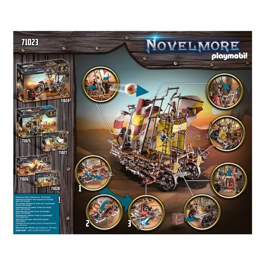 Playmobil  71023 Sal'ahari Sands - Navire de la tempête de sable 