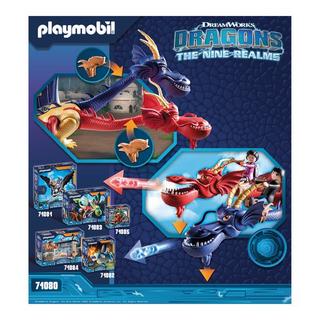 Playmobil  71080 Dragons: The Nine Realms - Wu & Wei avec Jun 