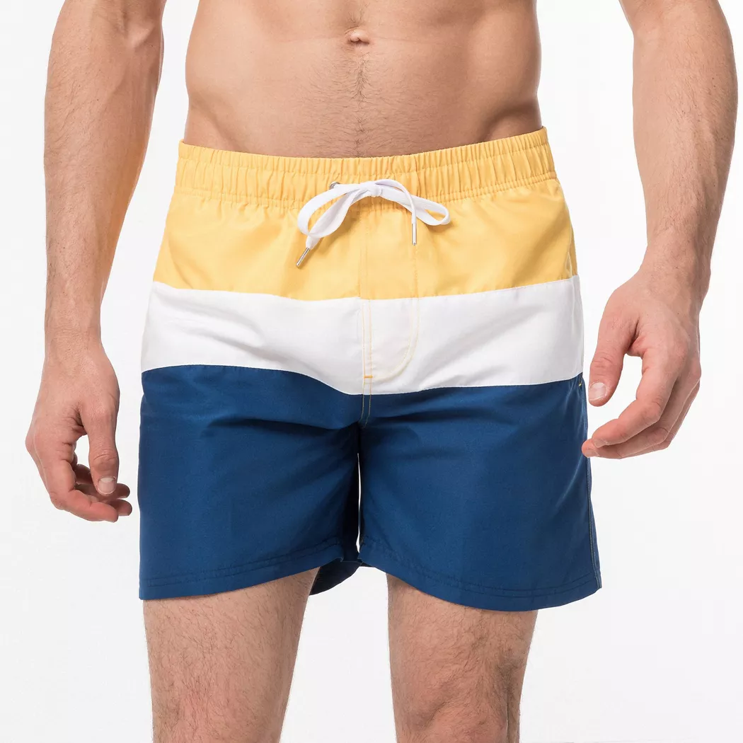 Manor Sport - Badeshorts, für Herren, Gelb, Größe M