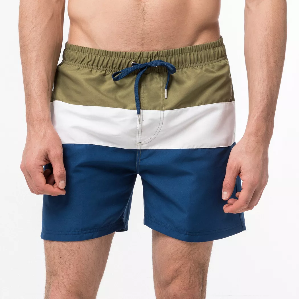 Manor Sport - Badeshorts, für Herren, Olivegrün, Größe S