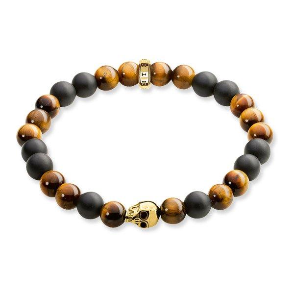 Image of Armband Herren Braun 19cm