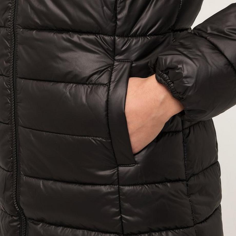 Pepe Jeans London AGNES Midi Mantel, Wattiert 