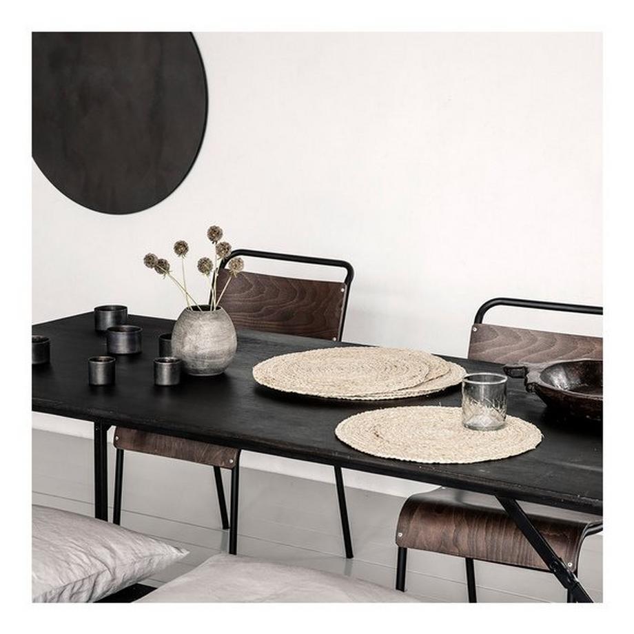 house doctor Set de table, 4 pièces Circle 