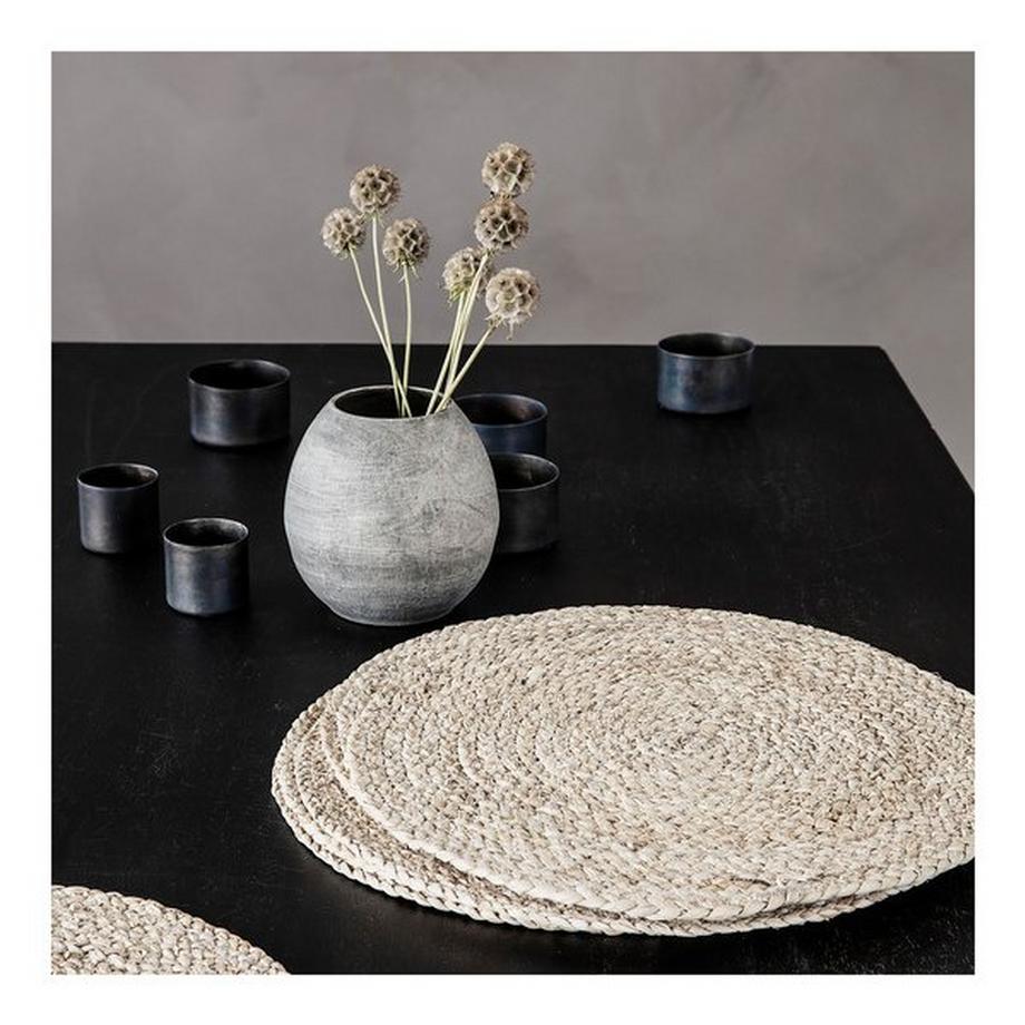 house doctor Set de table, 4 pièces Circle 