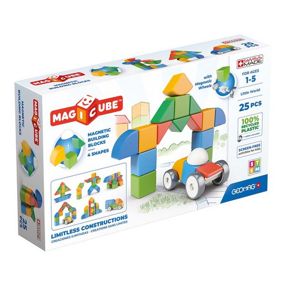 Geomag  Magnetic Building Blocks - Little World 25 pcs 