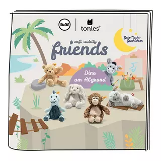 Tonies  Steiff Soft Cuddly Friends mit Hörspiel - Bodo Schimpanse, Tedesco Multicolore