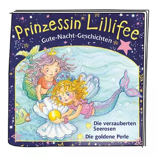 Tonies  Prinzessin Lillifee Gute-Nacht-Geschichten - Die verzauberten Seerosen/Die goldene Perle, Tedesco Multicolore