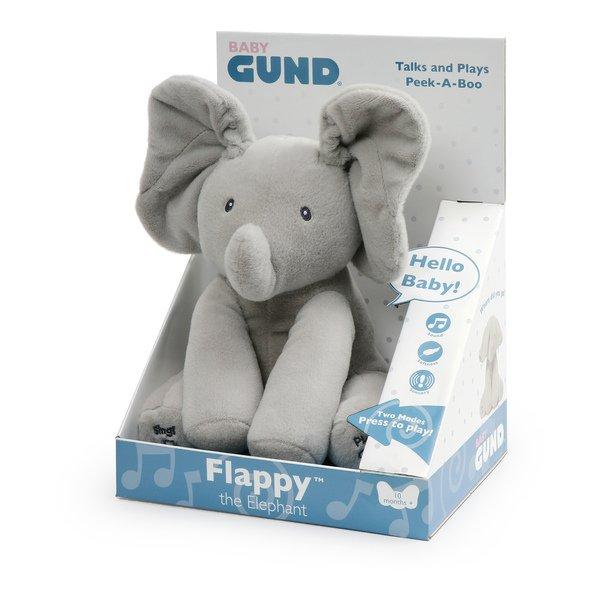 Gund  L'elefante Flappy - peluche mobile, Italiano 