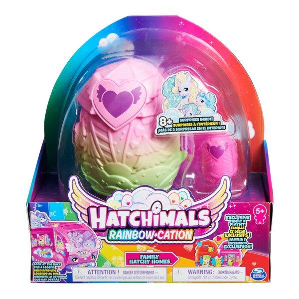 Image of Hatchimals Rainbow-Cation - Family Hatchy Home Spielset, Zufallsauswahl