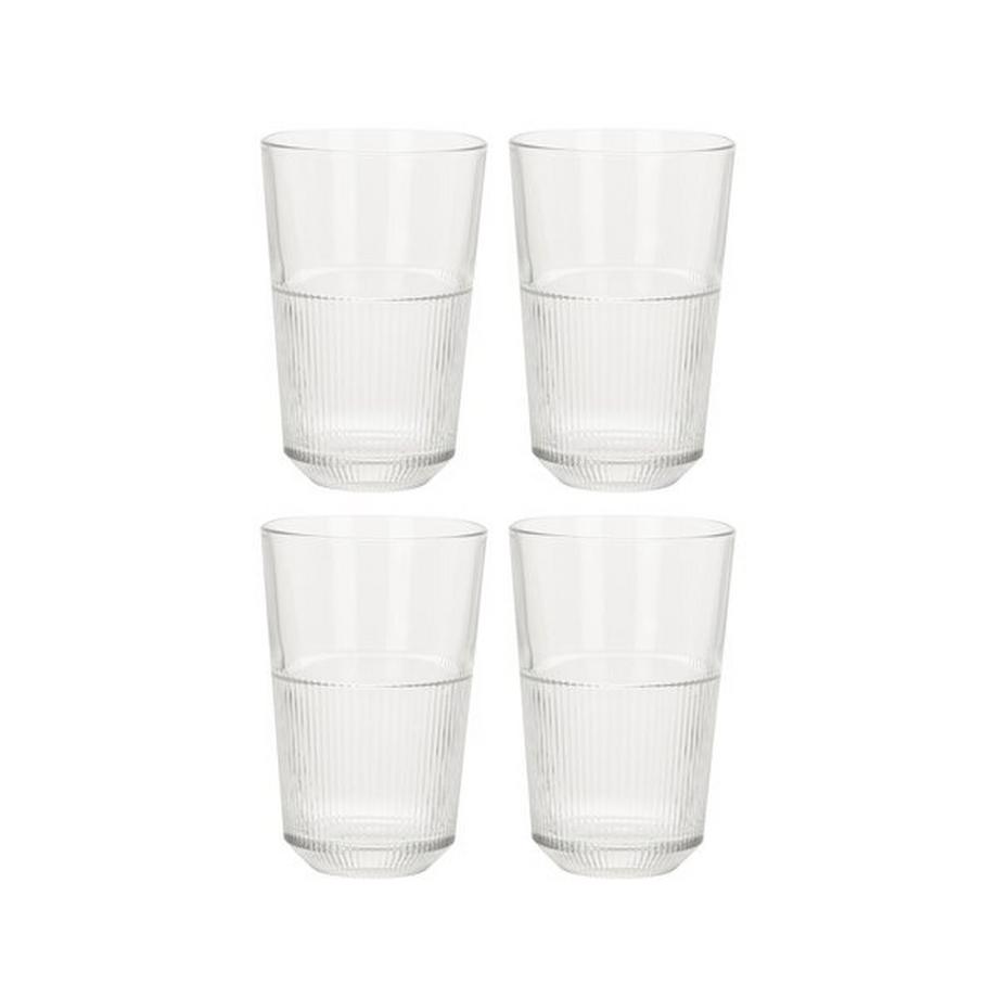  Bicchiere da long drink 4 pezzi Drinking 