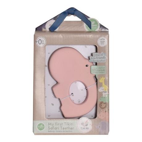 Tikiri  Anneau de dentition Hippopotame en caoutchouc naturel 