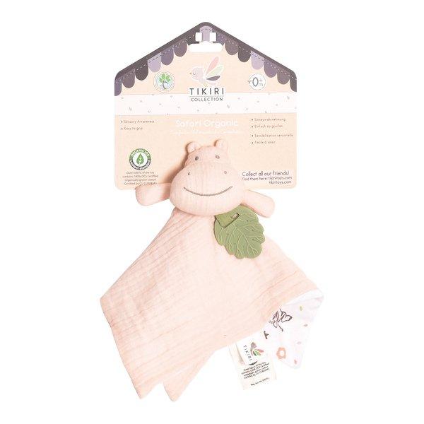 Image of Schmusetuch Nilpferd Naturkautschuk Multicolor