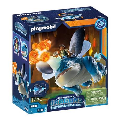 Playmobil  71082 Dragons: The Nine Realms - Plowhorn & D'Angelo 